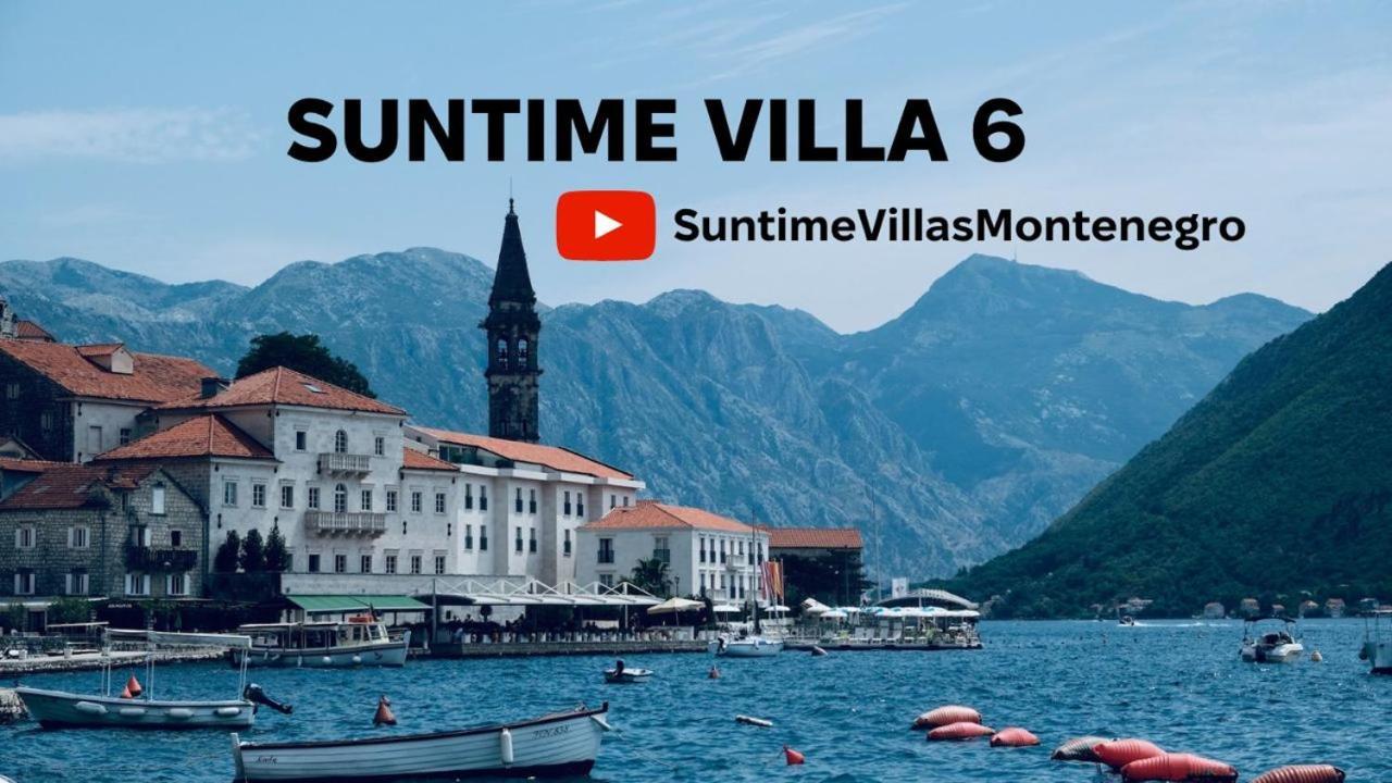 Suntime Villa 7 Тиват Экстерьер фото